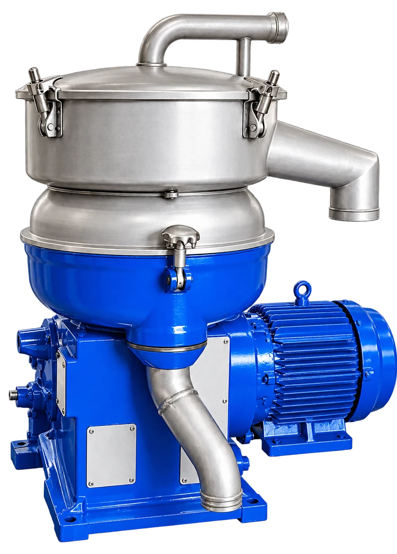 Equipamento reformado pela HM Decanter