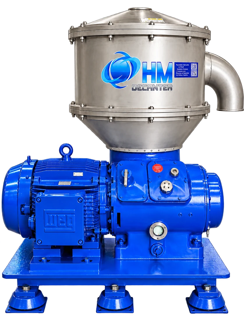 Equipamento reformado pela HM Decanter