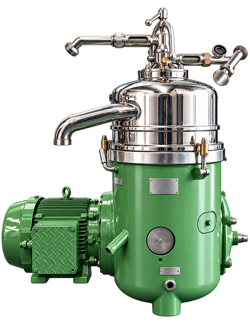 Equipamento reformado pela HM Decanter